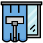 curtain_6080317 window blinds cleaning icon